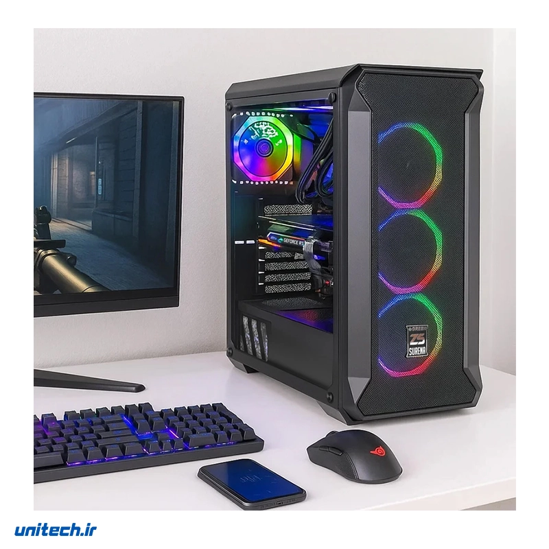 کیسکامپیوترگیمینگگرینمدلZ5SURENA (1)